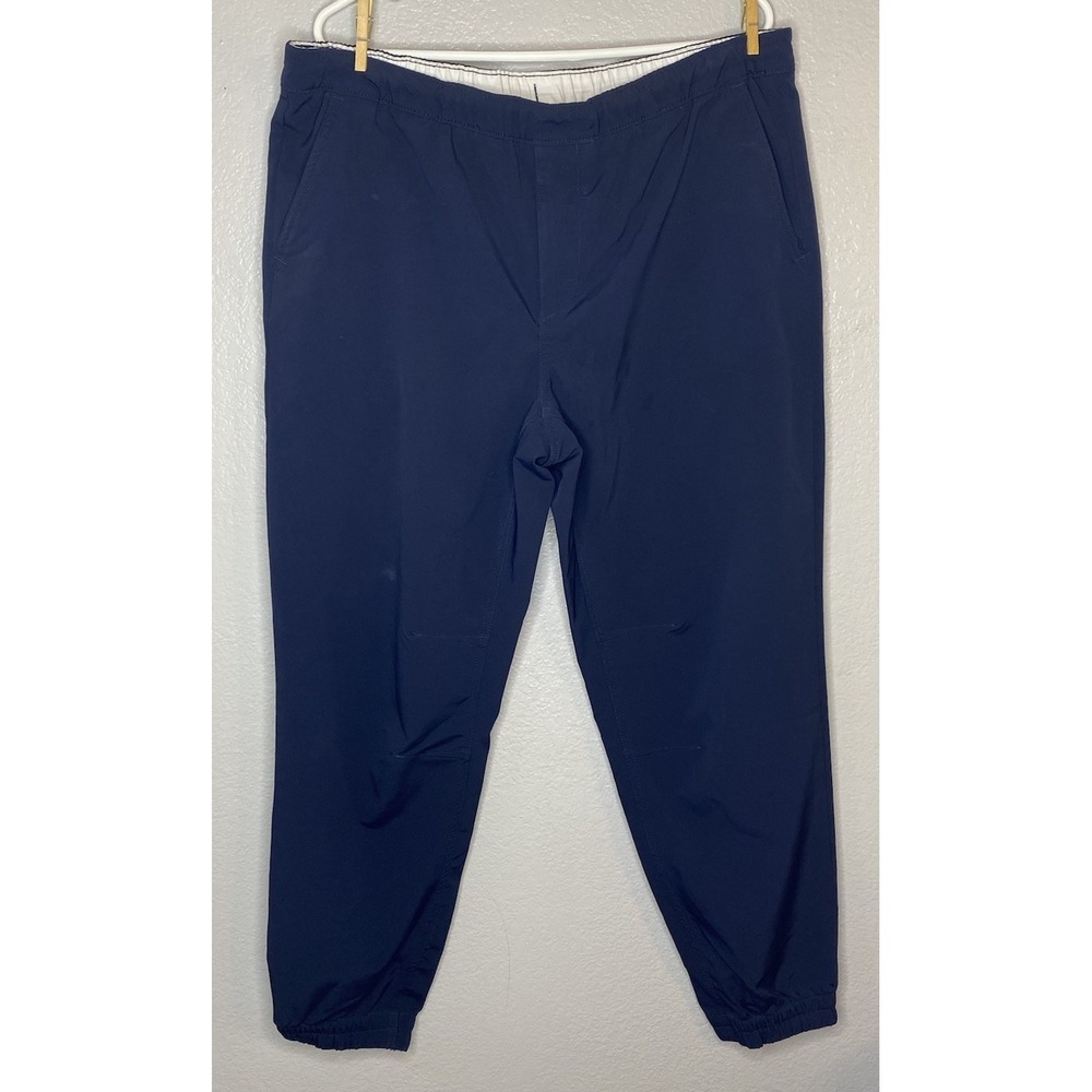 Timberland Sport Pants Men's 36W Navy‎ Blue Tech Trouser Jogger Active Casual